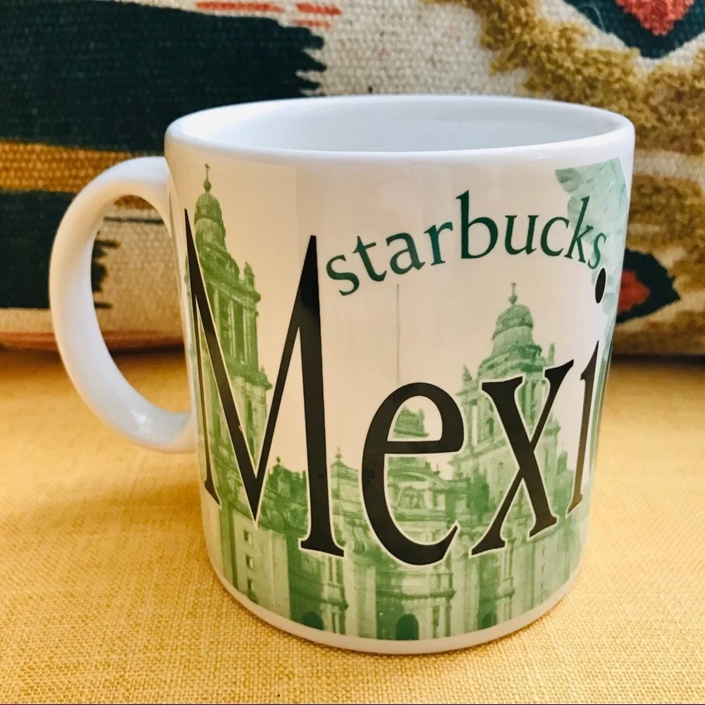 Starbucks 2009 Destination Mug Mexico City green white